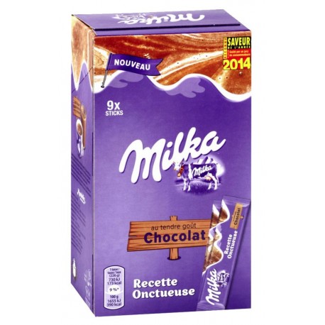 Milka Recette Onctueuse Sticks