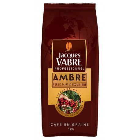 Jacques Vabre Ambré Café En Grains 1Kg