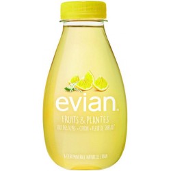 Evian Citron et Sureau 37cl (pack de 12)
