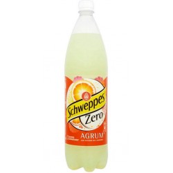 Schweppes Agrum Zero 1,5L (lot de 12 bouteilles)