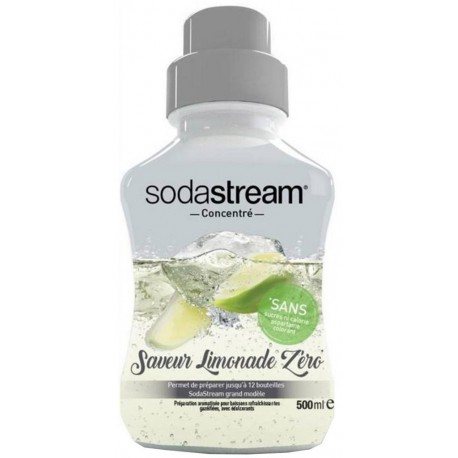 Sodastream Concentré Saveur Limonade Zéro 500ml