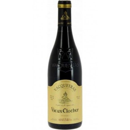 ARNOUX & FILS AOP Vacqueyras Vieux Clocher Rouge 75cl
