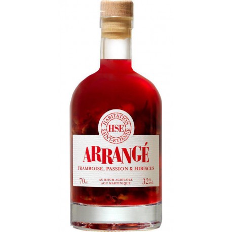 HSE Arrangé rhum aromatisé framboise passion hibiscus 32%