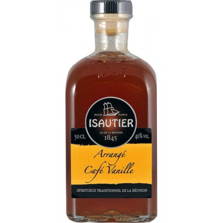 Isautier Boisson à base de rhum aromatisée café vanille 40%