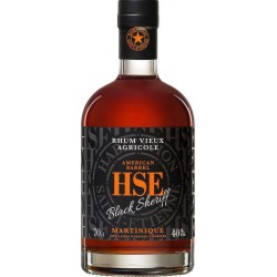 HSE Rhum vieux agricole black sheriff 40%