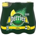 Perrier Eau minérale gazeuse saveur citron 20cl (pack de 6)