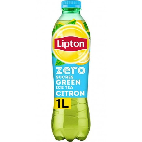 Lipton Boisson au thé zéro sucres Citron 1L