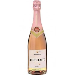 Festillant Boisson à base de vin Rosé Sans Alcool 0.3% 75 cl 0.3%vol.