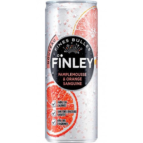 Finley Pamplemousse Orange Sanguine 25cl (pack de 24)