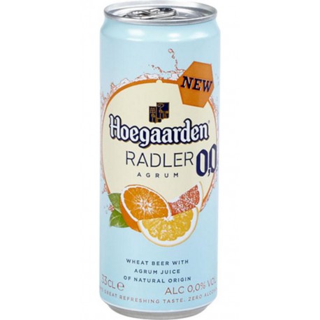 Hoegaarden Radler Agrume 33cl 0.0% (pack de 24)