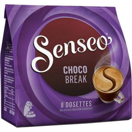 Douwe Egberts Senseo Chocobreak x8 108g (lot de 4 soit 32 dosettes)