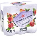 San Pellegrino Eau aromatisée gazeuse grenade et cassis 6 x 33cl