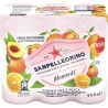 San Pellegrino Eau aromatisée gazeuse clementine et pêche 6 x 33cl