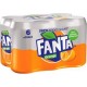Fanta Zéro Orange 33cl (pack de 6)