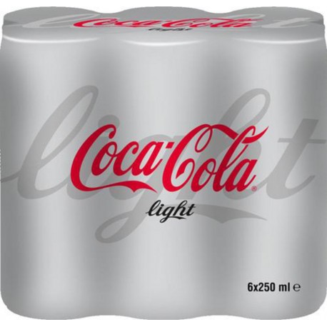 Coca-Cola Light 33cl (pack de 6)