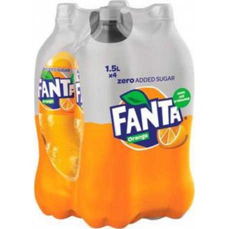 FANTA ZERO 1,5L (pack de 4)