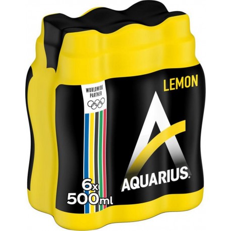 AQUARIUS LEMON CITRON 50cl (pack de 6)
