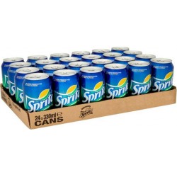 Sprite Original Citron & Citron Vert 33cl (lot de 24)