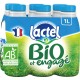 LACTEL Lait demi-écrémé bio UHT 6x1L
