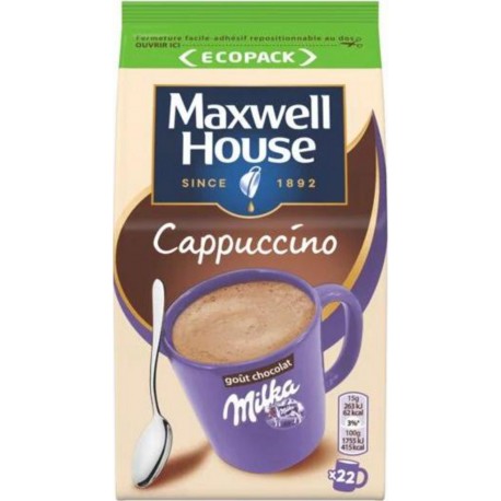 Maxwell House Cappuccino Milka x22 335g