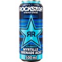 ROCKSTAR Boisson énergisante Myrtille grenade acaï 50cl
