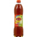 Lipton Ice Tea Duo Pêche Poire 1,5L (lot de 12)