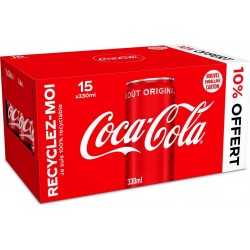 Coca-Cola 15x33cl (pack de 15)