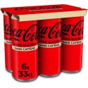 Coca-Cola ZERO sans sucre sans caféine 33cl (pack de 6)