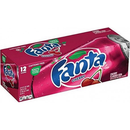 Fanta Cherry Cerise 35,5cl (pack de 12)