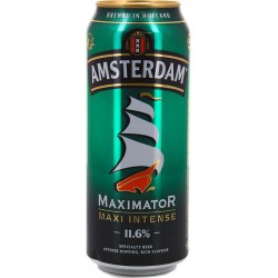 Amsterdam Maximator Maxi Intense Blonde 11,6% 50cl (pack de 12 canettes)