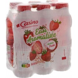 EAU ARO PLATE FRAISE