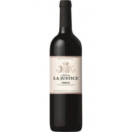 FRONSAC Château La Justice Rouge 14% 75cl