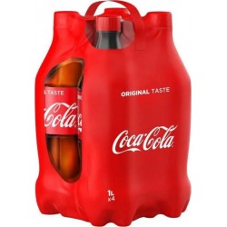 Soda Coca-Cola 4x1L