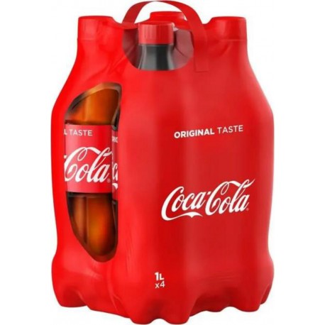 Soda Coca-Cola 4x1L