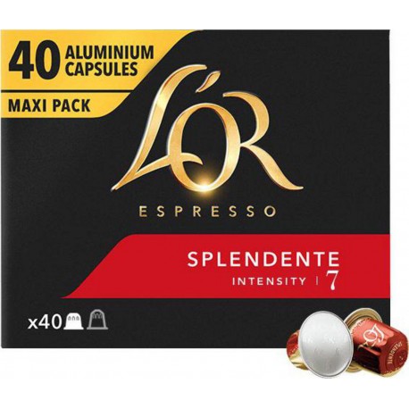 L'OR LOR ESPRESSO SPLENDENTE X20 CAPSULES