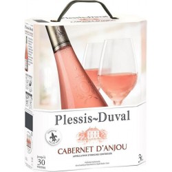 PLESSIS DUVAL Cabernet D'Anjou AOP3 L 11%vol.