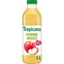 TROPICANA Jus pommes Pure Premium Pink Lady sans sucres ajoutés 1L