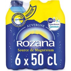 Rozana Eau minérale gazeuse 50cl (pack de 6)