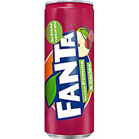 Fanta Pomme Cerise 33cl (pack de 24)