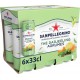 San Pellegrino eau gazeuse Aromatisée Thé Citron Darjeeling Agrumes 33cl (pack de 6)