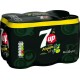 7 Up Boisson gazeuse sans alcool saveur Mojito 6 x 33cl (pack de 6)