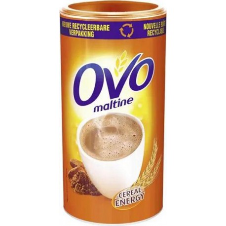 Ovomaltine 650g (lot de 2 boîtes)