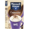 MAXWELL HOUSE Cappuccino café soluble goût chocolat MILKA x8 sticks 176g