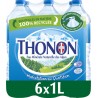 THONON Eau minérale naturelle 1L (pack de 6 bouteilles)
