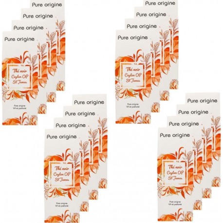 saint James Lot 16x Thé Noir Ceylan saint James Sachet 80g (les 16 unités de 0.08 kg)