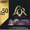 L OR Café capsules supremo intensité 10 compatibles Nespresso L'OR (capsules) 50