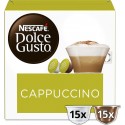 NESCAFE Café Capsules Compatible Dolce Gusto Cappuccino 15+15 capsules