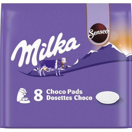 SENSEO Café dosettes chocolat Milka 112g (8 dosettes)