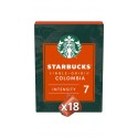 STARBUCKS Café capsules Compatibles Nespresso Colombia (18 capsules)