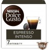NESCAFE DOLCE GUSTO Café capsules Compatible Dolce Gusto espresso intenso intensité 7 (16 capsules)